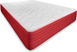 DUÉRMETE ONLINE Lite viskoelastinis čiužinys Dvipusis kietas ir patogus Žiema Vasara Balta Aukštis 30 cm 135 x 190 cm