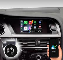 DYNAVIN "Android" automobilinė radijo navigacija "Audi A4 A5 Q5 S4 S5" su "Concert/Symphony" radijo imtuvu, 6,5 colio radijo imtuvas su "Wireless Carplay" ir "Android Car", "Head-up" ekranas, įskaitant DAB+: D9-DMI Ultra Flex
