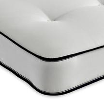 eXtreme comfort ltd Extreme Comfort Tufted Foam Mattress for Kids Bunk Bed Cabin Bed 90 x 190 cm Black/White