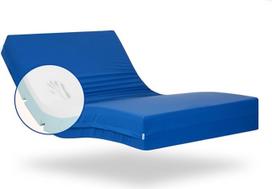 Gerialife® Geriatrinis kankorėžis-Gelenkmatratze | 3 cm viskoelastischer Schaumstoff | Wasserdichter higienischer Bezug (90x200)
