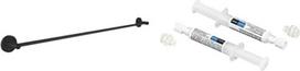 GROHE Start Cube 411872430 Vonios rankšluosčių laikiklio rinkinys 854 mm, įskaitant "QuickGlue A2" klijų rinkinį, skirtą dviem lipniems taškams, paslėptas tvirtinimas Matinė juoda