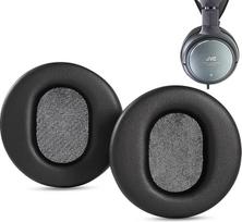 HARX700 Black Protein Leather Memory Foam Pakaitinės ausų pagalvėlės JVC HARX900, SR850s, K240S K271, Fidelio X2 HR ATH AD1000X ausinėms, minkštos, patogios, triukšmą izoliuojančios ausų pagalvėlės