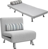 HOMCOM® sulankstomas miegamasis krėslas Sofa lova Sulankstomas čiužinys, svečių lova, sulankstoma lova
