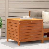 Homgoday Garden Footrest Brown Wax 62 x 63,5 x 53,5 cm Medžio masyvo pušies sofos lauko lovai Sofa Sofa Sofa Sodas Svetainė Terasa Lauko baldai