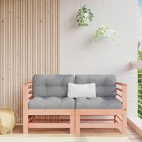 Homgoday kampinės sodo sofos 2 pakuotės Douglaso eglės kietmedžio sofos Lauko lova Sofa sofa Sofa Sodo sofa Svetainės sofa Terasa Lauko baldai