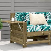 Homgoday Lauko sofa Sodo sofa Be rankų pagalvėlė Impregnuota pušies lova Sofa Sofa Sofa Sodo sofa Svetainės sofa Patio lauko baldai