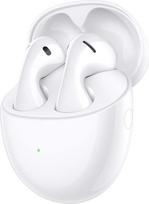 HUAWEI FreeBuds 5 TWS "Bluetooth" ausinės, sertifikuotos "Hi-Res", galingi bosai, atviras dizainas, užtikrinantis didesnį komfortą, iki 30 valandų baterijos veikimo laikas, IPX4 atsparumas vandeniui, keramikinės baltos spalvos