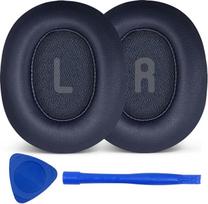 JBL Tune 700 (700BT)/710 (710BT)/720 (720BT)/750 (750BT, 750BTNC)/760 (760NC) ausinių pakaitiniai ausinių įdėklai su minkštesnėmis triukšmo izoliacijos putomis (mėlyni)