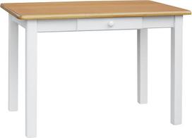 k koma Valgomasis stalas Virtuvės stalas Kietas pušies stalas Restoranas su stalčiumi Gamintojas Naujas alksnis (80 x 120)