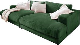 KAWOLA Didelė sofa "Madeline" sofa XXL Šiuolaikinis gyvenamasis kraštovaizdis Laidas Smaragdas
