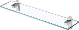 KES BGS3201S60-2 Dušo lentyna pakabinama vonios kambario sieninė lentyna 8 mm dušo lentyna vonios kambario lentyna grūdinto stiklo su atramine lentyna 60 cm šlifuotas nikelis