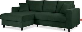 konsimo Egret kampinė sofa Kairė kampinė sofa su miego funkcija ir lovos dėže, pagaminta ES