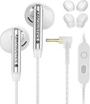 KZA COUSTICS KZ Duet in Ear Gaming Earbuds Dual Dynamic Drivers Hi-Fi Sound ausinės HD Dual Mic 3,5 mm/Type-C, skirtos telefonui, kompiuteriui, jungikliui, ausinės (3,5 mm mikrofonas, baltos spalvos)