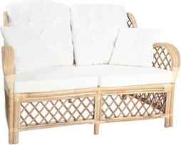 LAPOOH 2 vietų rotango sofa lova, Sofa lova, Sofa lova, Sofos ir sofos, Atpalaiduojanti sofa