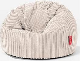 Lounge Pug - Laidas - Vaikiškas pupų maišas - Vaikiškas klasikinis pupų maišas fotelis - Kreminis