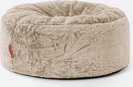 Lounge Pug - Pouf taburetė - triušio dirbtinis kailis aukso rudos spalvos