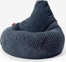 Lounge Pug, žaidimų kėdė Bean Bag Cord Navy Blue