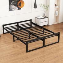 Lova 160 x 200 cm su groteliniu rėmu, metalinis lovos rėmas 160 x 200 cm su plieninėmis grotelėmis, metalinė lova 160 x 200 - 48 cm aukščio jaunimo lova su daiktadėže, dvigulė lova, lova be spyruoklių, juodas lovos rėmas