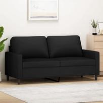 Loveseat 359204 2 vietų sofa sofa 2 vietų lovos sofos kambariui Sofa Loveseat Juoda 140 cm Velvet
