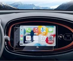 LUWU ekrano apsauga Toyota Aygo X 2022 2023 2024 Toyota Aygo 9 colių navigacijos ekrano apsauga 9H kietumas Anti-Scratch GPS skaidri ekrano apsauga Automobilinės navigacijos plėvelė Toyota Aygo