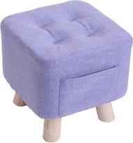 Medžiaginė sofos taburetė, namų apyvokos baldai, svetainės sofa, batų keitimo taburetė, stilinga medžio masyvo taburetė