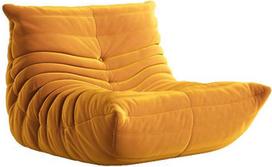 Minkšta tinginių grindų sofa, židinio kėdė, akcentas Bean Bag sofa svetainei, miegamajam, salonui, biurui, tinginių sofos kėdės, L, oranžinė