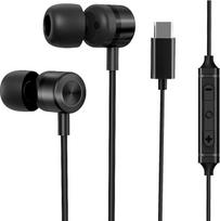 MORMOQUE EP-06 USB C tipo ausinės laidinės integruotos HD mikrofonas Magnetinės ausinės Aiški garso kokybė Basų triukšmo mažinimas