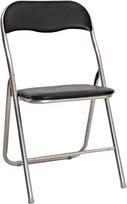 Mueblear 19667 Bata kėdė metalinė juoda 44 x 47 x 77 cm