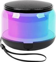 mumisuto Nešiojamasis "Bluetooth" garsiakalbis su 3D kambario garsu, RGB apšvietimu ir dirželiais, mini garsiakalbis, maža muzikinė dėžutė "Bluetooth" iPhone, Android, TWS suporavimas, dovanos mergaitėms, berniukams