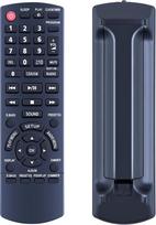 N2QAYB001101 Nuotolinio valdymo pultas, skirtas "Panasonic" mikro garso sistemai SC-PMX74 SA-PMX82 SC-PMX70 SC-PMX84 SC-PMX92 SC-PMX100 SC-PMX94EG-K SC-ALL7CDEBK N2QAYB001102 Nuotolinio valdymo pultas