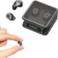 Nematomos mini ausinės Belaidės ausinės "Bluetooth" paslėptos ausinės mažoms ausims ENC triukšmo slopinimas Mažos minkštos žemo profilio ausinės vyrams moterims miegoti