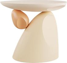 Nesting Coffee Tables - Minimalistisches Mid-Century-Design, leichter Kunststoff, einfache Montage ohne Montage, für Wohnzimmer, Schlafzimmer, Balkon