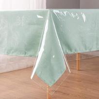 Newthinking PVC-Tischdecke, permatomas, skaidrus, 135 x 180 cm