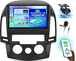OiLiehu 6+128G 8 Core Android 13 Double DIN Radio CarPlay Android Automobilis Hyundai I30 2006-2011 Automobilinis radijas su ekranu 9 colių su Mirror Link Bluetooth GPS FM RDS WiFi SWC DSP/EQ + atbulinės eigos kamera