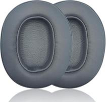 Pakaitinės ausų pagalvėlės, tinkančios "Skullcandy Hesh3 Hesh ANC Crusher360 Crusher Wireless Hesh Evo Venue ANC Crusher Evo Crusher ANC" ausinėms Proteino oda ir atminties putos (titanas)