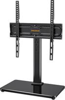 PERLEGEAR televizoriaus stovas, pasukamas 24-60 plokščiems ir lenktiems televizoriams, sveriantiems iki 45 kg, reguliuojamo aukščio ir stabilus televizoriaus stovas, universalus televizoriaus stovas, maks. VESA 400 x 400 mm