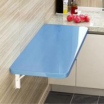 Plaukiojantis stalas Sieninis sulankstomas stalas Namų baras Biuro stalas Mėlyna 90x30cm