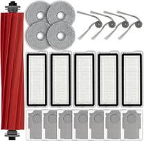 QV 35A/QV 35S atsarginės dalys, suderinamos su "Roborock QV 35A/QR 798/ QV 35S" dulkių siurbliu-robotu, 1 šepetėlio ritinys, 4 šoniniai šepetėliai, 7 dulkių maišeliai, 5 HEPA filtrai, 4 šluotos pagalvėlės, priedų rinkinys