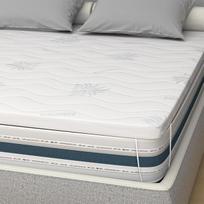 Ram Corrector Ailime Topper for Loose Aloe Vera Double Mattress 170 x 200 x 10 cm beige