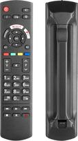 RC42129 Nuotolinio valdymo pultas, suderinamas su "Panasonic" 4K Ultra HD HDR LED televizoriumi TX-43FX550B TX-43FX555B TX-49FX550B TX-49FX555B TX-55FX550B TX-55FX555B Pakaitinis valdiklis su NETFLIX mygtuku