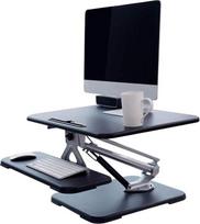Reguliuojamo aukščio stovimas kompiuterio stalas, sulankstomas darbo stalas namų biurui, ergonomiškas pakeliamas stalas, erdvę taupantis stalas