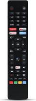 RM-C3250 Pakaitinis JVC nuotolinio valdymo pultas išmaniesiems 4K UHD LED televizoriams su "Netflix", "YouTube", "Prime Video" ir "Google Play" mygtukais - be balso funkcijos