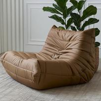 Ruda, Pupelių maišas Sofa Grindų sofa Viengulė sofa, Grindų kėdė su atlošu, Patogi tinginio sofa, Kėdė be kaulų, Vidinė skaitymo kėdė, Patogi sėdimoji pagalvėlė miegamajam, svetainei