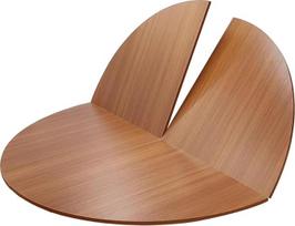 Runde Tischplatte aus Holz, zusammenklappbar, robust, groß, Bankett, Party, Tischplatte, faltbar und leicht zu verstauen, 150 cm