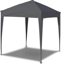 SANHENG Pop Up Gazebo Heavy Duty Vandeniui atsparus sodo 3x3m All Weather Gazebo su plieniniu rėmu Kelionės krepšys ir 4 kojų svorio krepšiai (pilka)