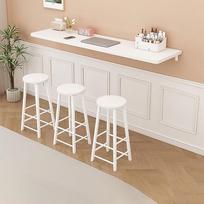 Schwebender Klapptisch, moderner Klapptisch für das Home Office, an der Wand montierter, klappbarer Computertisch, platzsparend, einfach zu montieren, für Küche, Waschküche, Restaurant, Arbe