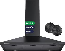 SEU01GB9038 A+++ klasės gartraukis 90 cm 380 m³/h