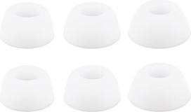 SG parduotuvė 3 poros silikoninių ausų kištukų, skirtų "Huawei FreeBuds Pro" minkštiems ausų galiukams, baltos spalvos