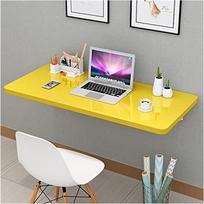 Sieninis sulankstomas stalas K Juodas sieninis rašomasis stalas mažoms erdvėms 60x30cm