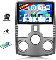 SIXWIN 4+64G Android 15 Autoradio für Daihatsu Terios 2006-2016 mit CarPlay/Android Auto, 9'' HD InCell Touchscreen mit WiFi GPS Bluetooth 5.0 FM/RDS Radio EQ USB+Rückfahrkamera
